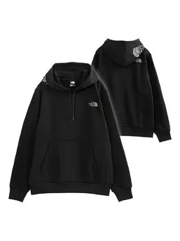 The North Face: Чёрная толстовка  Logo