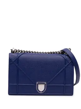 Christian Dior Pre-Owned: Голубая сумка через плечо 