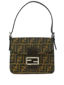 Fendi Pre-Owned: Коричневая сумка 