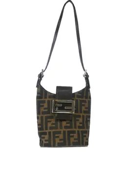Fendi Pre-Owned: Коричневая сумка 