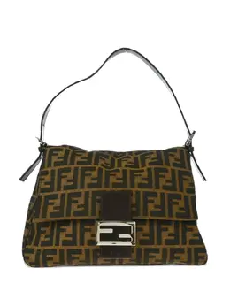Fendi Pre-Owned: Коричневая сумка 