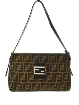 Fendi Pre-Owned: Коричневая сумка 
