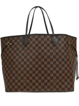 Louis Vuitton Pre-Owned: Коричневая сумка-шоппер 