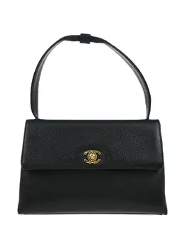 CHANEL Pre-Owned: Чёрная сумка 
