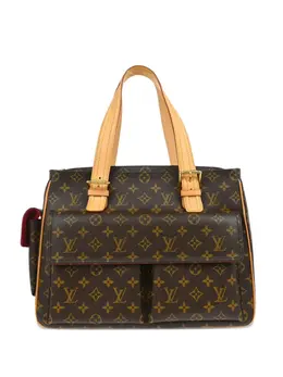 Louis Vuitton Pre-Owned: Коричневая сумка 