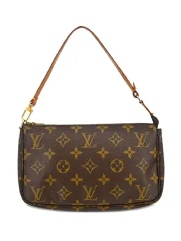 Louis Vuitton Pre-Owned: Коричневая сумка 
