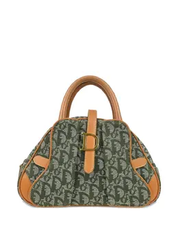 Christian Dior Pre-Owned: Зелёная сумка 