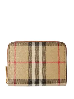 Burberry: Бежевый кошелёк  Vintage Check