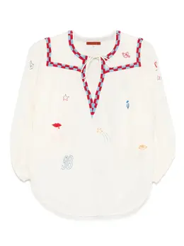MOTHER: Белая блуза 