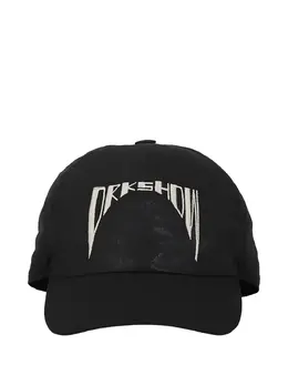 Rick Owens DRKSHDW: Чёрная кепка 