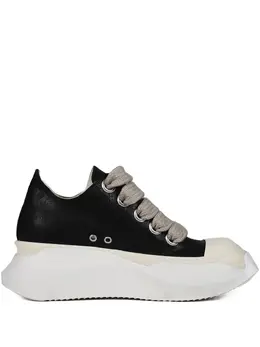 Rick Owens DRKSHDW: Чёрные кроссовки  Abstract