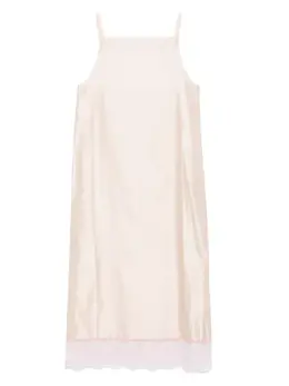 Carven: Атласное платье 
