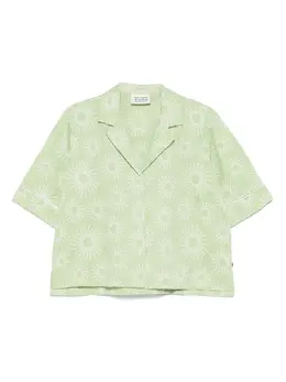 Scotch & Soda: Рубашка с растительным принтом 