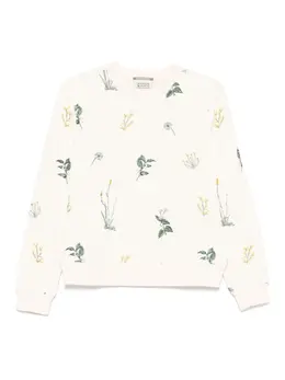Scotch & Soda: Свитшот с растительным принтом 