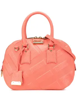 Burberry Pre-Owned: Розовая сумка 