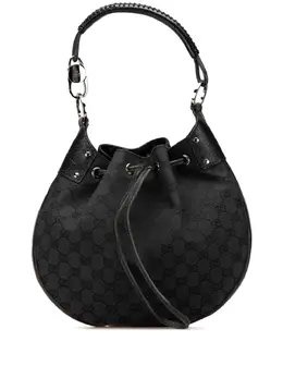 Gucci Pre-Owned: Чёрная сумка 
