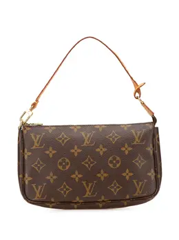 Louis Vuitton Pre-Owned: Коричневая сумка 