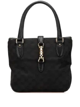 Gucci Pre-Owned: Чёрная сумка-шоппер 