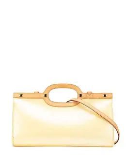 Louis Vuitton Pre-Owned: Жёлтая сумка 