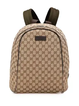 Gucci Pre-Owned: Коричневый рюкзак 