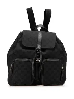 Gucci Pre-Owned: Чёрный рюкзак 