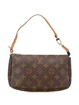 Louis Vuitton Pre-Owned: Коричневая сумка 