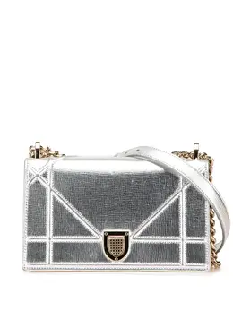 Christian Dior Pre-Owned: Серебристая сумка через плечо 