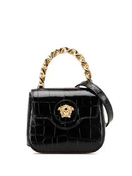 Versace Pre-Owned: Чёрная сумка 