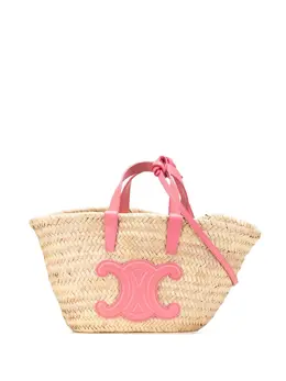 Céline Pre-Owned: Коричневая сумка-шоппер 