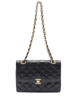 CHANEL Pre-Owned: Чёрная сумка 