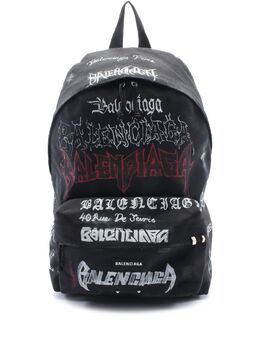 Balenciaga Pre-Owned: Чёрный рюкзак 