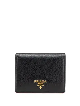 Prada Pre-Owned: Чёрный кошелёк 