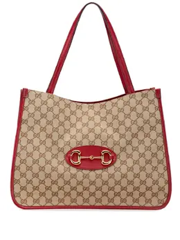 Gucci Pre-Owned: Коричневая сумка-шоппер 