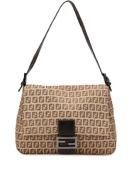 Fendi Pre-Owned: Коричневая сумка 