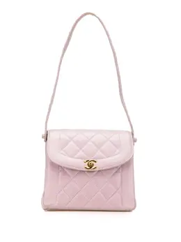 CHANEL Pre-Owned: Розовая сумка 