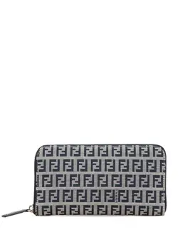 Fendi Pre-Owned: Голубой кошелёк 
