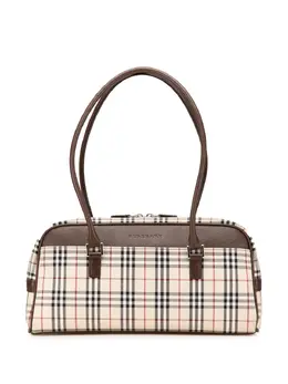 Burberry Pre-Owned: Коричневая сумка 