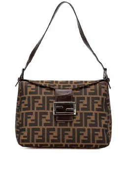 Fendi Pre-Owned: Коричневая сумка 