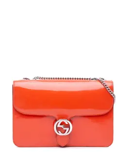 Gucci Pre-Owned: Оранжевая сумка через плечо 
