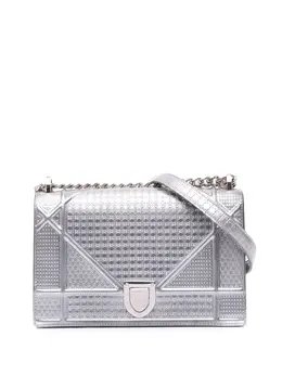 Christian Dior Pre-Owned: Серебристая сумка через плечо 