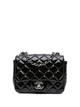 CHANEL Pre-Owned: Чёрная сумка через плечо 