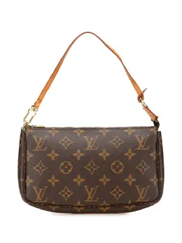 Louis Vuitton Pre-Owned: Коричневая сумка 
