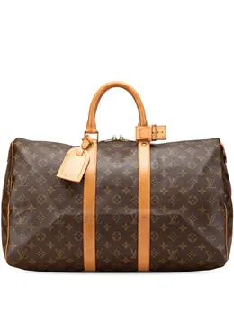 Louis Vuitton Pre-Owned: Коричневая сумка 
