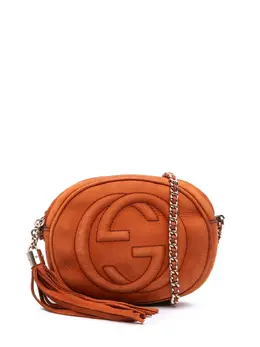 Gucci Pre-Owned: Оранжевая сумка через плечо 