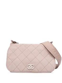 CHANEL Pre-Owned: Коричневая сумка 