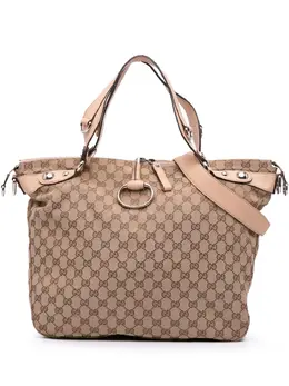 Gucci Pre-Owned: Коричневая сумка 