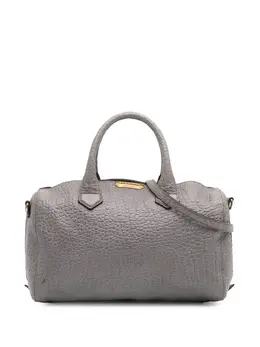 Burberry Pre-Owned: Серая сумка 