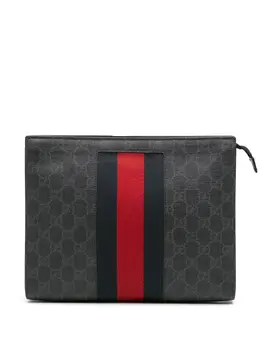 Gucci Pre-Owned: Чёрный клатч 