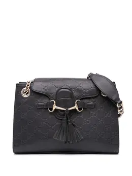 Gucci Pre-Owned: Чёрная сумка 