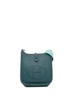 Hermès Pre-Owned: Голубая сумка через плечо 